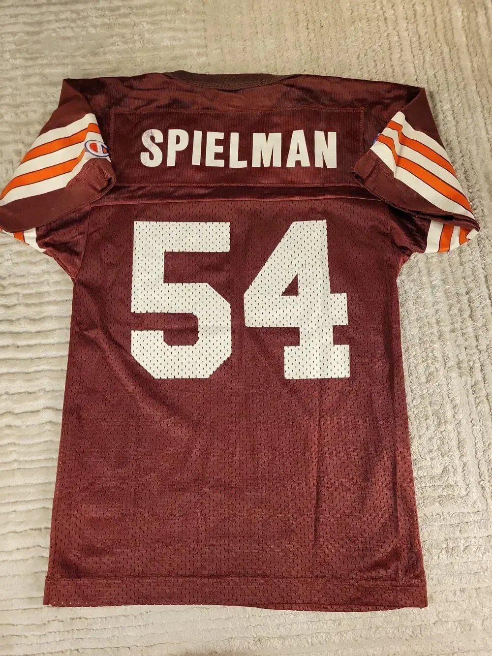 Champion Chris Speilman Cleveland Browns Football Jersey Youth Small 8 Boys kids
